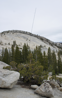 Buddipole Antenna in Yosemite Park